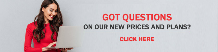 Got questions on our new prices and plans?